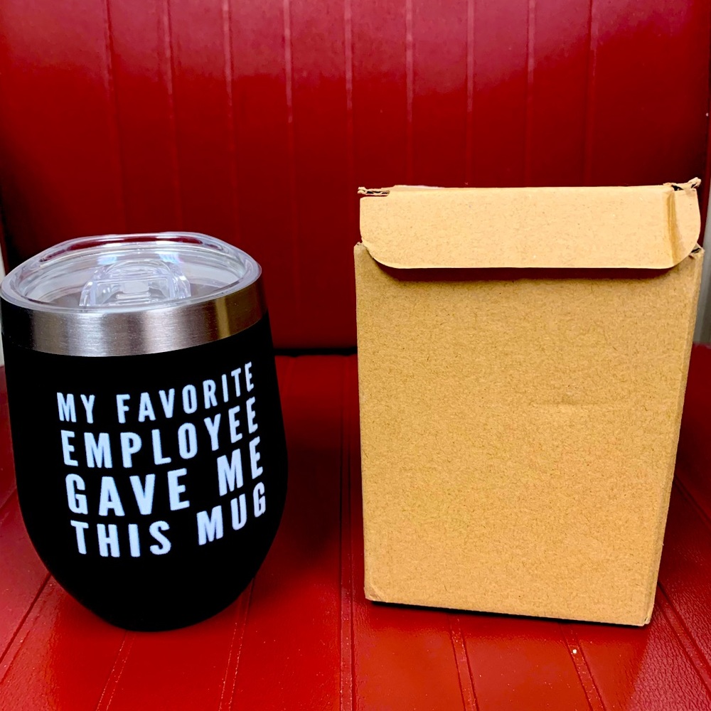 Brand new wine tumbler mug!